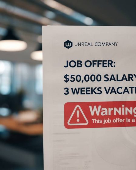 « Reconnaître et éviter les pièges des offres d’emploi trop attractives »