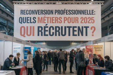Reconversion professionnelle : quels métiers pour 2025 qui recrutent ?